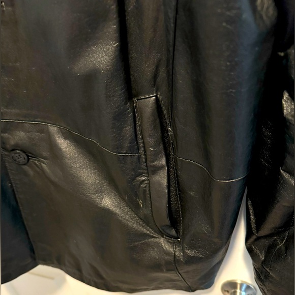 🧥 Big & Tall Harbour Bay Leather Coat - 3XLT - $150 CAD 🕶️ - Picture 2 of 13